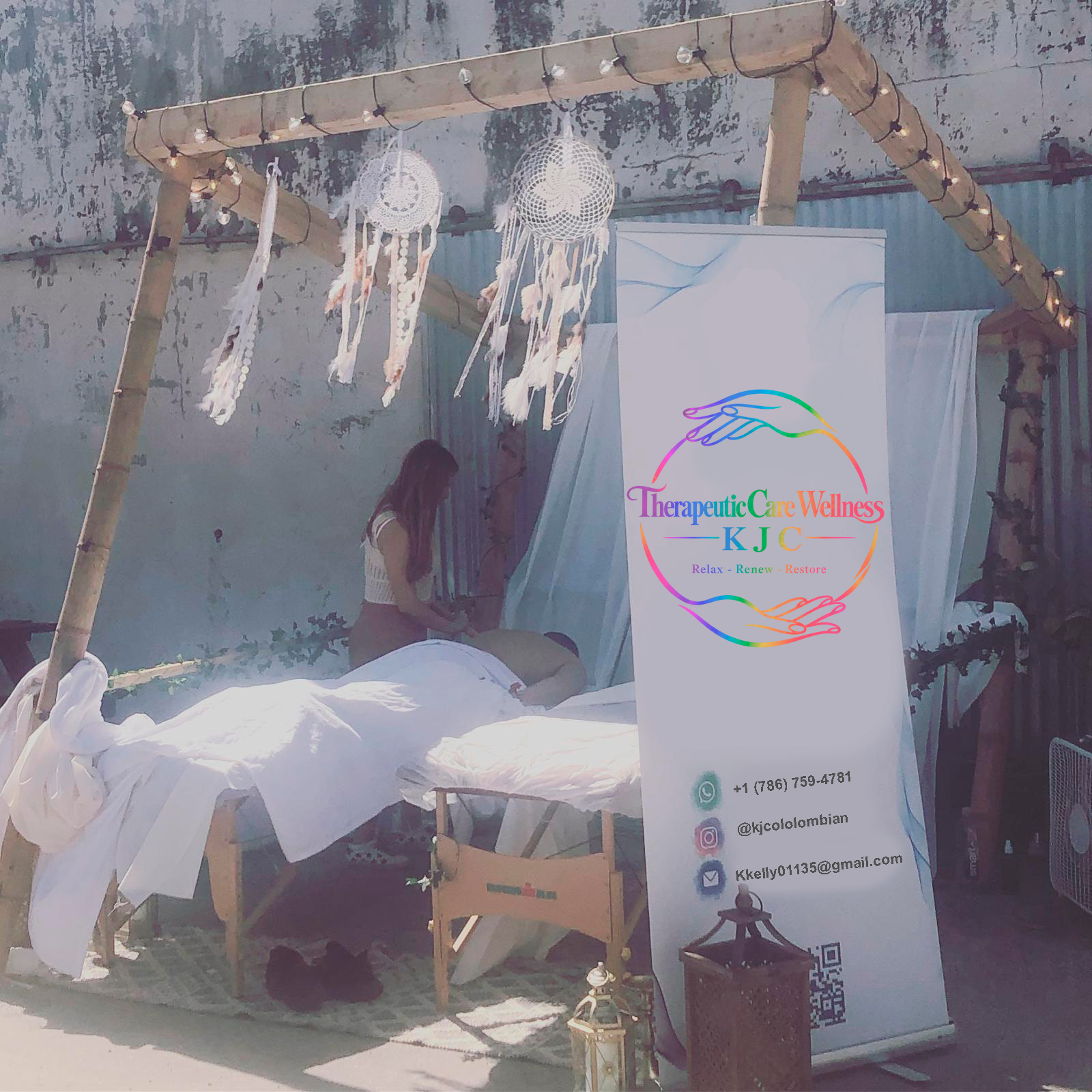 KJC Therapeutic Care Wellness massage event